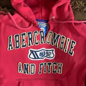 Abercrombie & Fitch men’s medium red sweatshirt